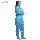 Hooded cleanroom ESD coverall for the higher cleanroom of pharmaceutical industry